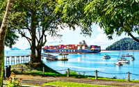 Entrance to the Panama Canal