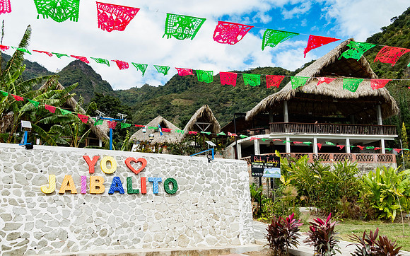 Village of Jaibalito on Lake Atitlan