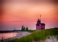 Holland Light House, Lake Michigan
