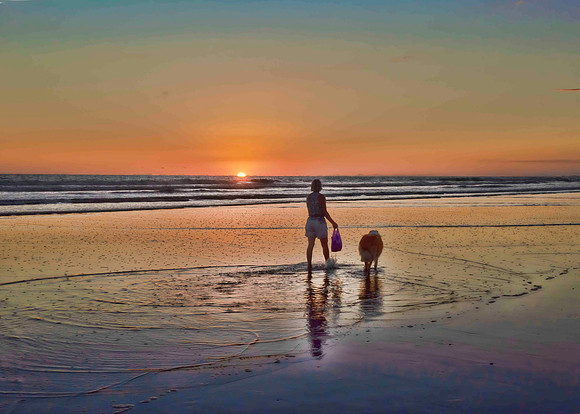 Las Lajas Beach