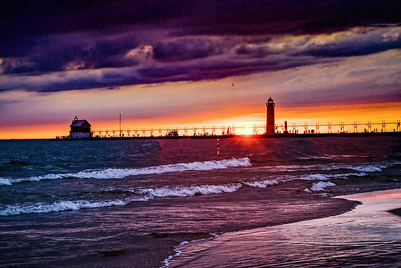 Grand Haven Sunset