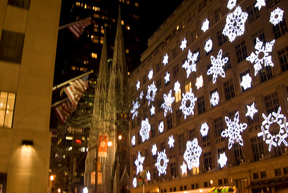 Christmas in New York City.